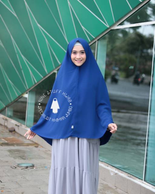 Ninestuff Hijab | Khimar Non pet Jumbo