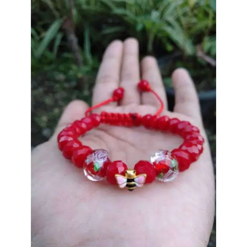GELANG EMAS BABY LEBAH TAWON HONGKONG 24KARAT KADAR 24K 999