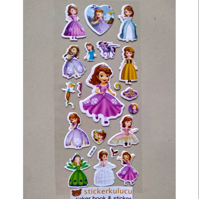 

Stiker timbul SOFIA 10x22cm