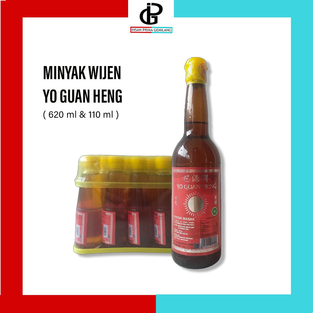 

Minyak Wijen Matahari Yo Guan Heng 620ml & 110ml