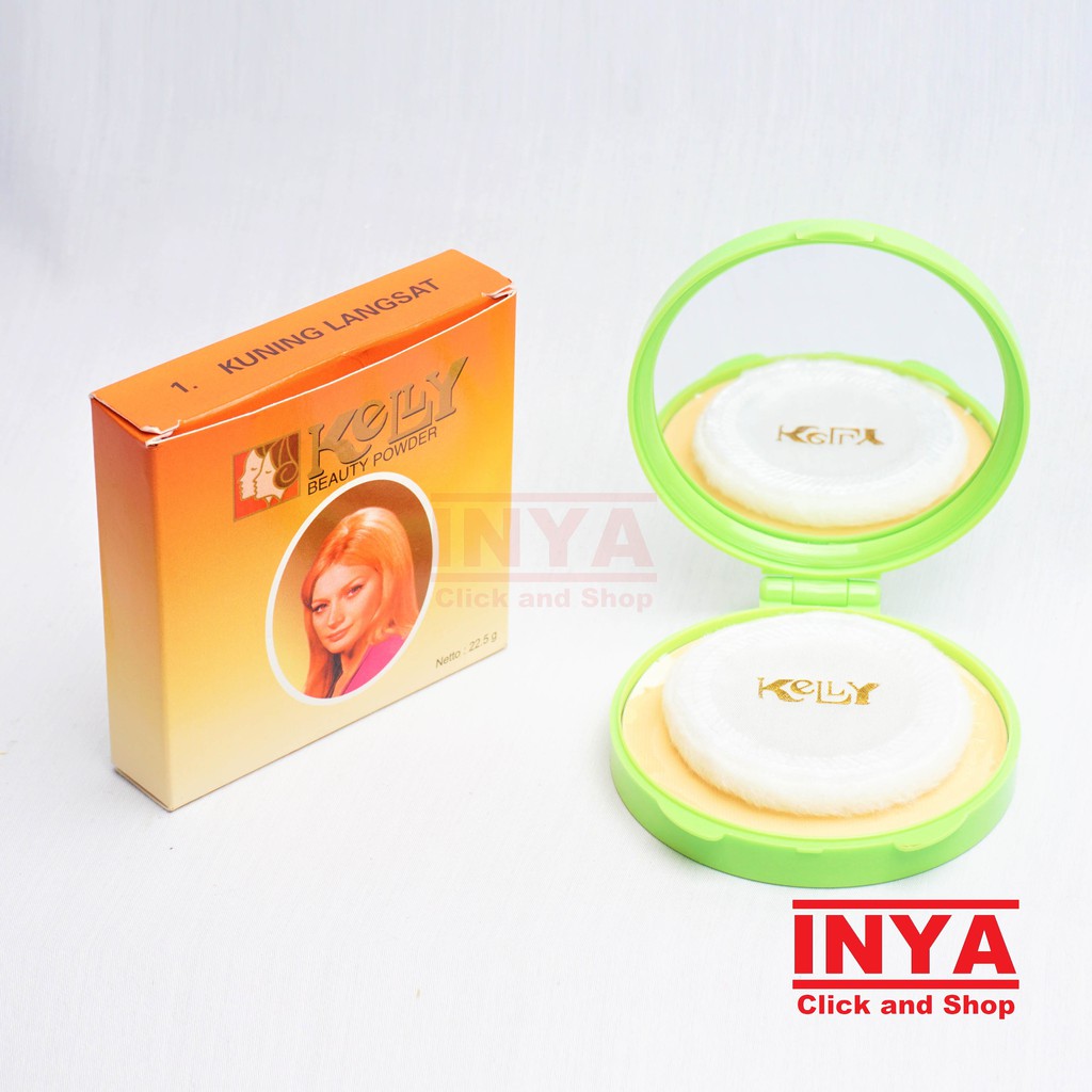 BEDAK KELLY 1 KUNING LANGSAT 22.5gr - COMPACT POWDER