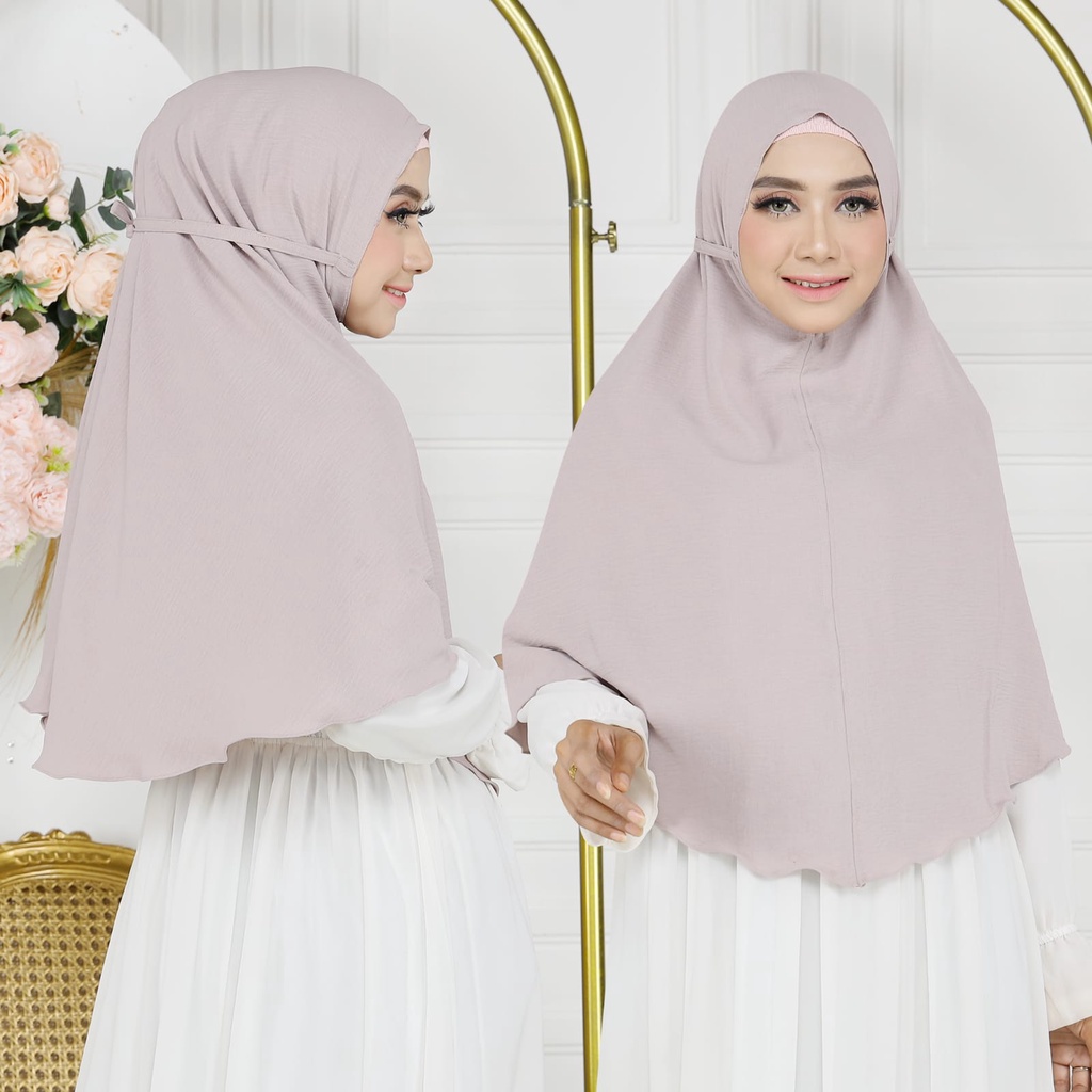 bergo maryam crincle airlow L syiria / bergo crincle airflow