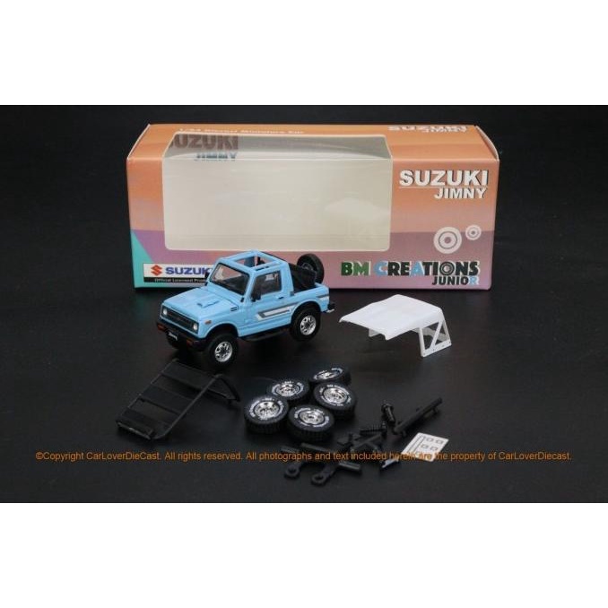 BM Creations Junior Suzuki Jimny JS11 Light Blue Japan Version RHD ---TERMURAH---