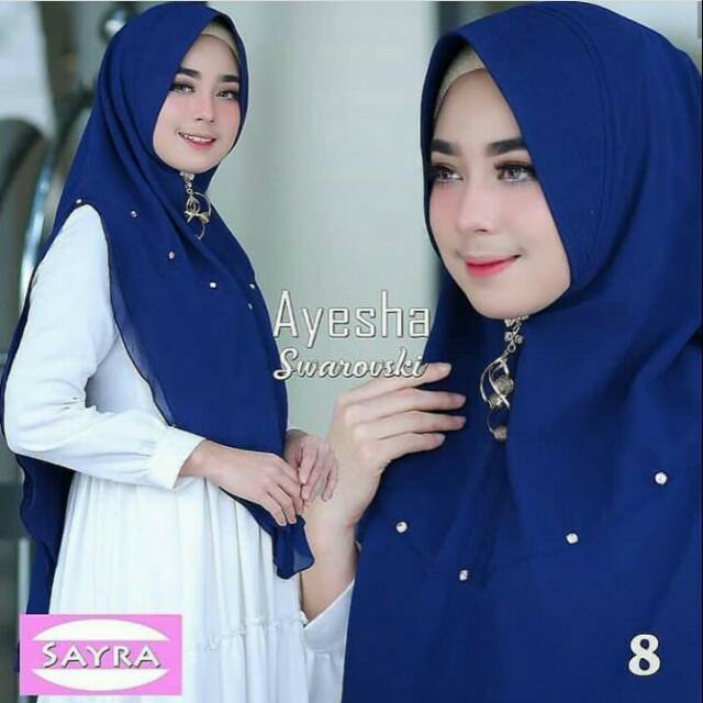 KHUSUS GROSIR KHIMAR AYESSHA / HIJAB TERBARU / HIJAB TERLARIS / HIJAB GROSIR MURAH / JILBAB INSTAN