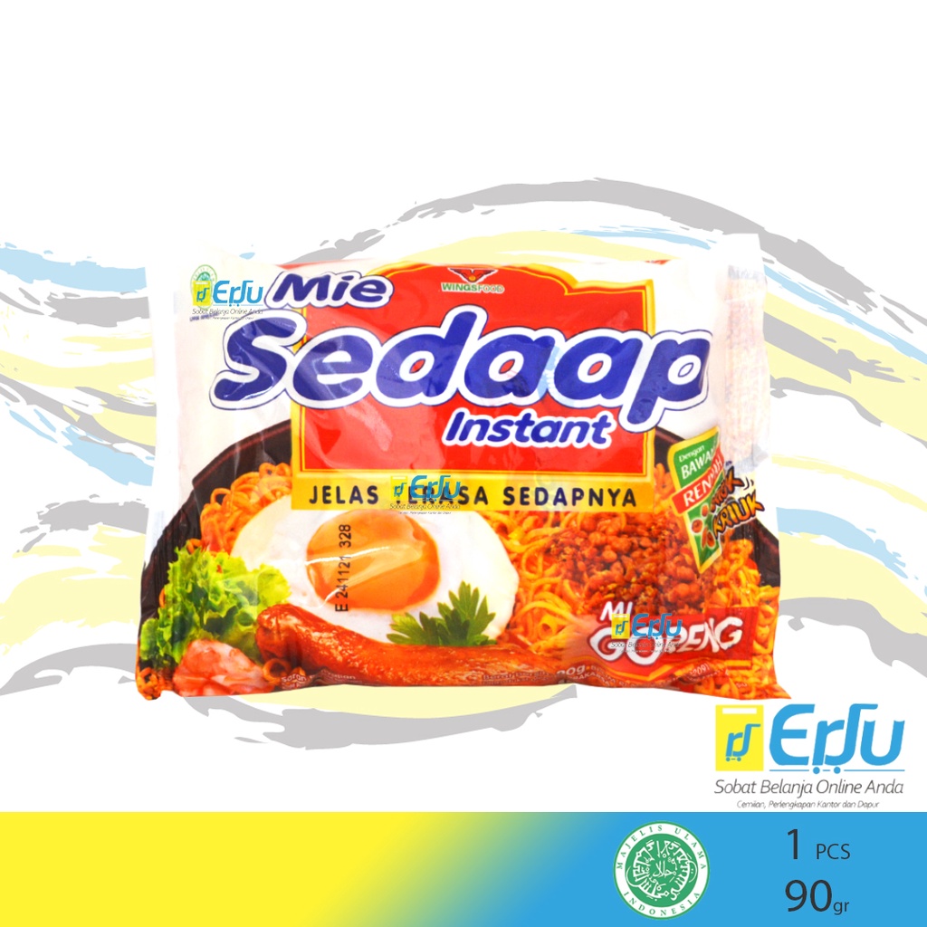 

ECER Mie Sedaap Goreng Original Mi Instan Goreng - 90gr