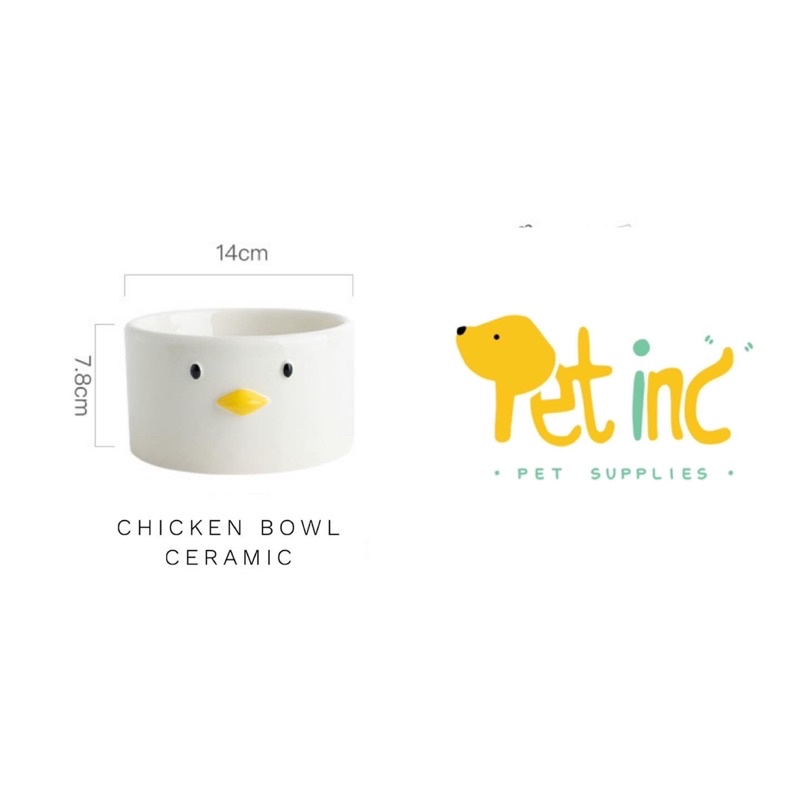 Premium chicken korea high bowl ceramic