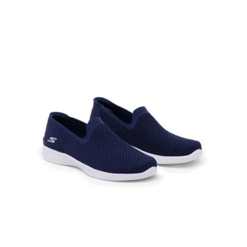 Skechers You Define Navy. Sepatu Wanita Original. 132047NVY