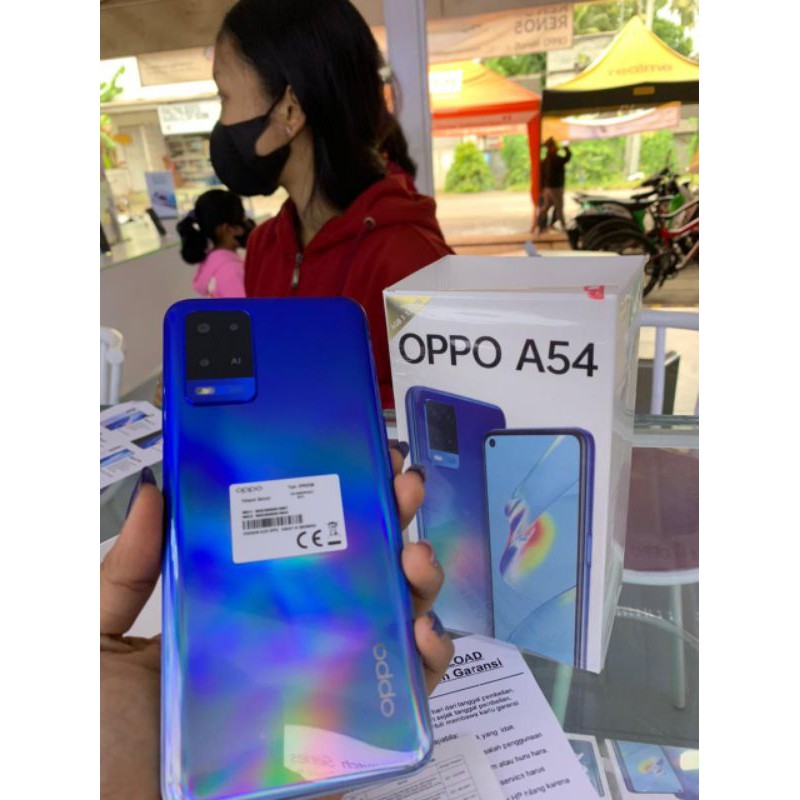 OPPO A54 64GB 5000 MAH GARANSI RESMI