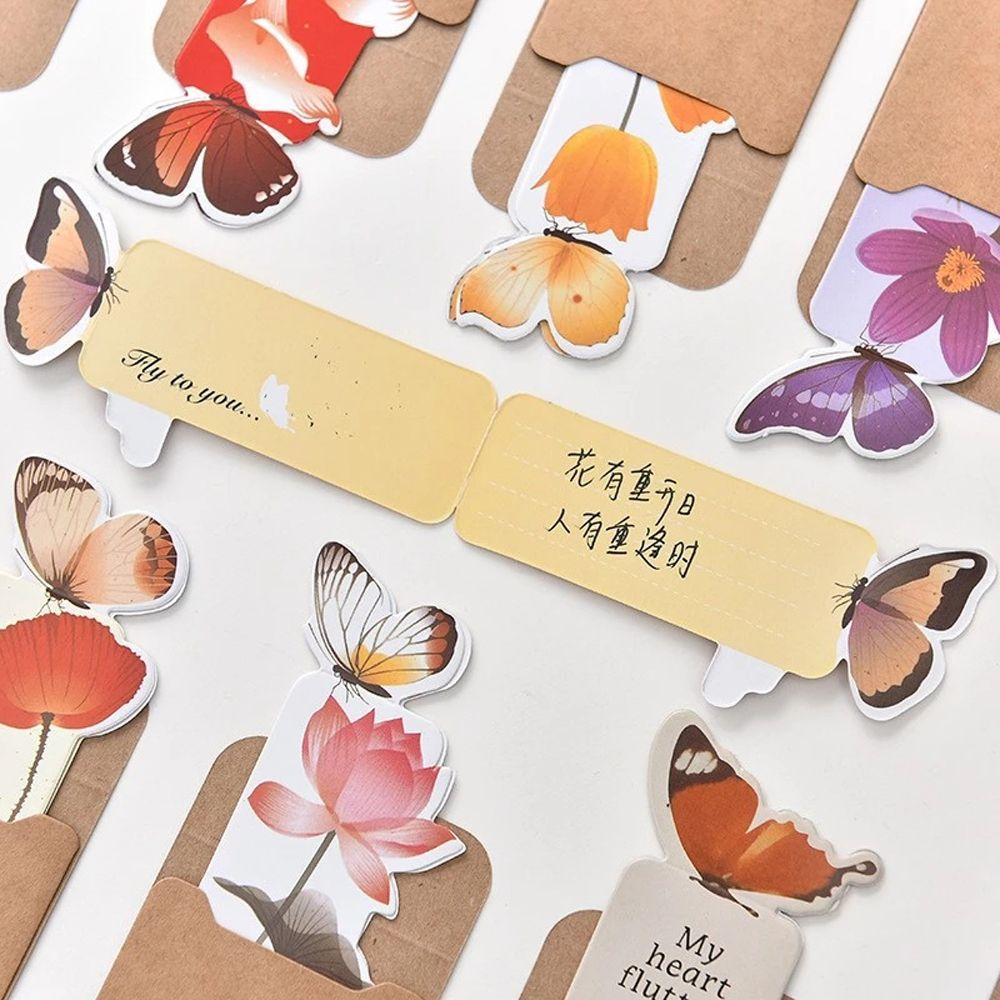 Lanfy Butterfly Bookmark Penanda Halaman Anak Label Membaca Asisten Siswa Alat Tulis Perlengkapan Sekolah Membaca Bookmark