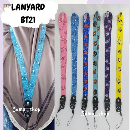 Lanyard BT21 cooky tata chimmy koya shooky rj