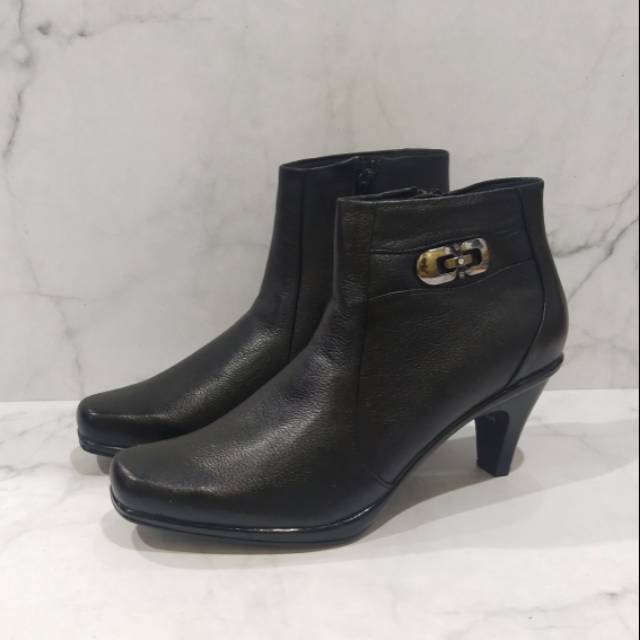 Sepatu Boots Wanita Kulit Formal Scorpion 2304 Terlaris