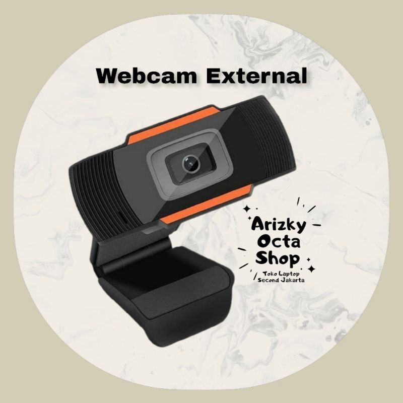 Webcam External Laptop/Netbook/Notebook/Pc/Komputer Untuk Zoom Dll