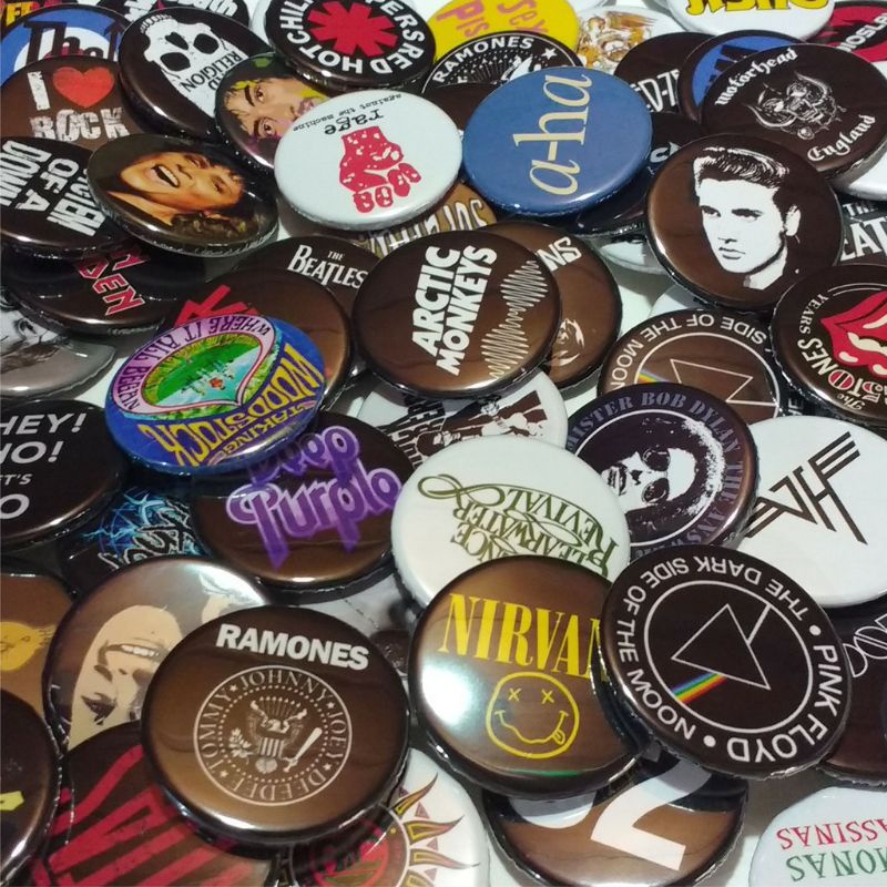 pin Logo Band Custom