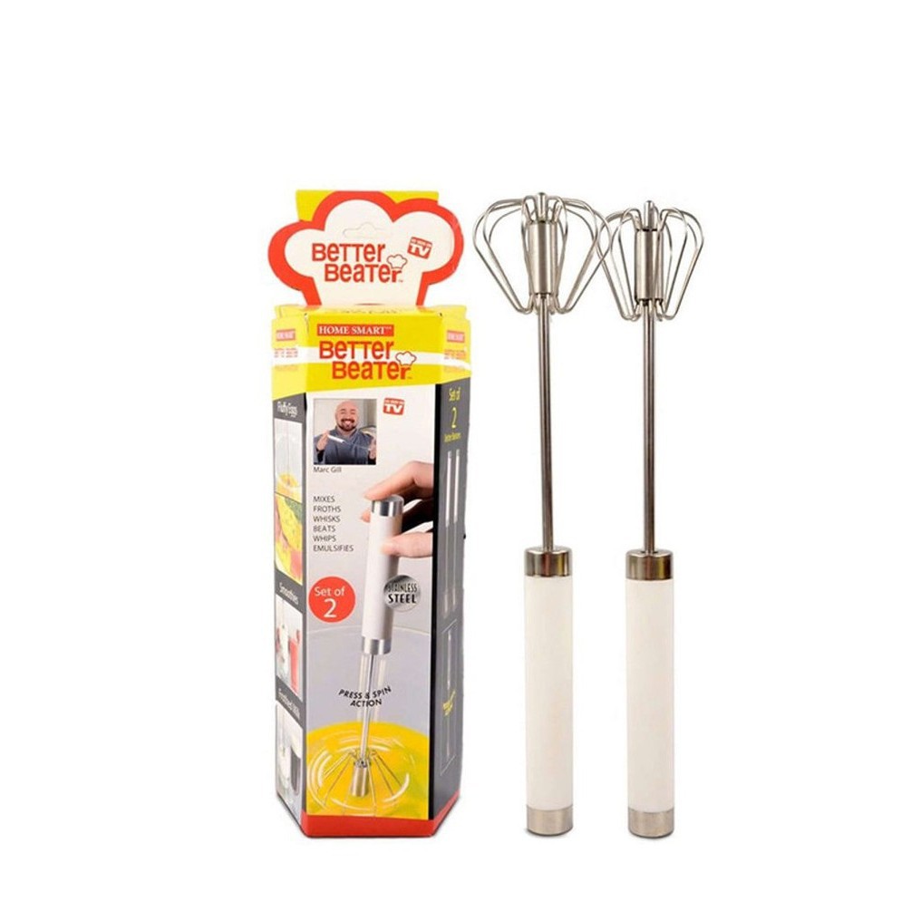 Better Beater Hand Mixer otomatis (Manual) harga 1 set isi 2pcs