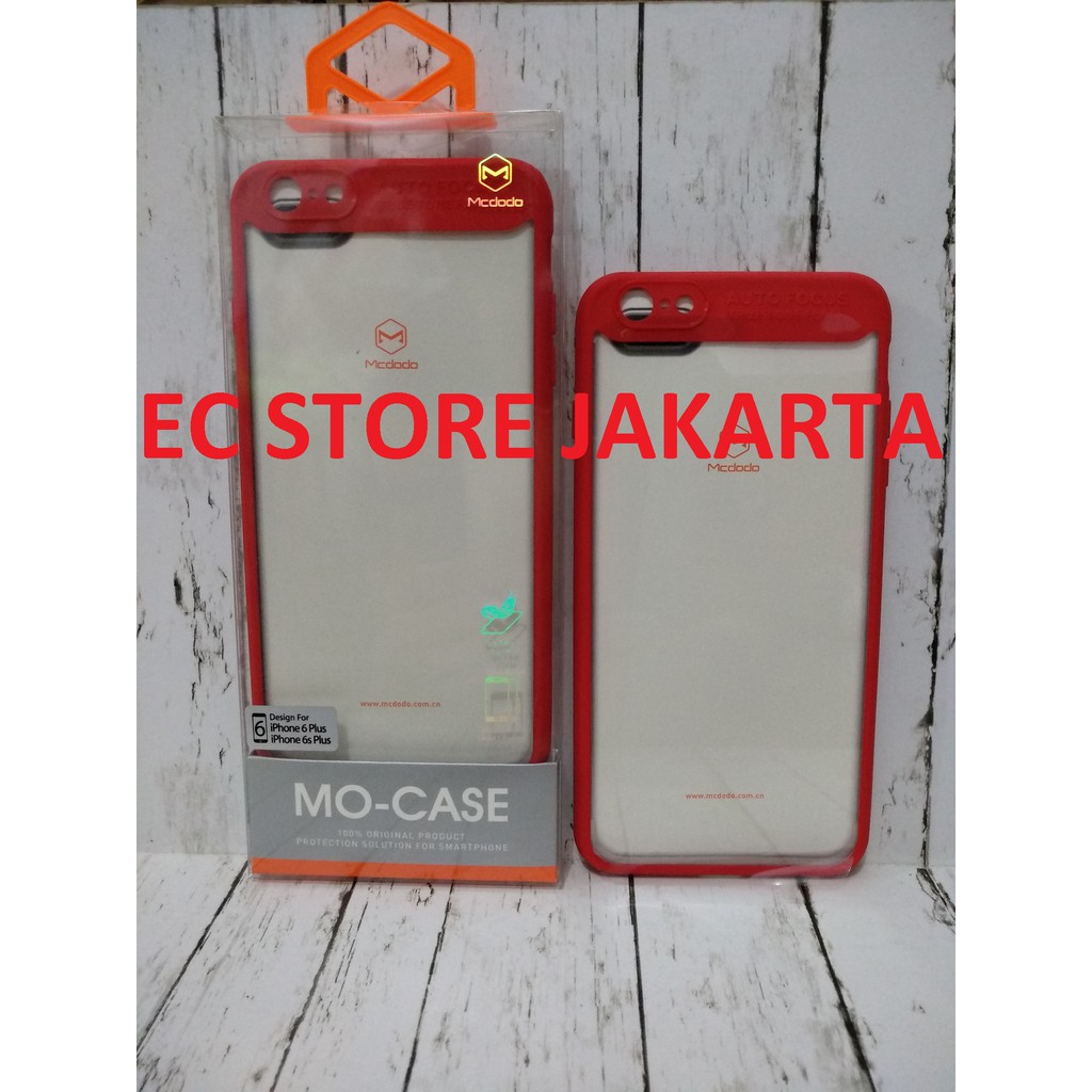 Original McDodo MO Case For iPhon3 6S Plus iPhon3 6 Plus Red