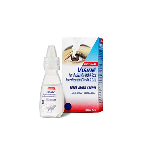 VISINE ORIGINAL 6 ML / OBAT TETES MATA / EYE DROP / MATA MERAH / MATA IRITASI