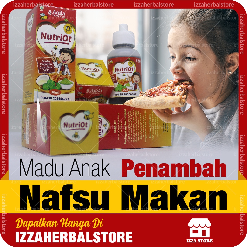 Madu Anak Penambah Nafsu Makan MADU NUTRIOT Suplemen Kesehatan Nutrisi Otak Anak Pintar AMPUH