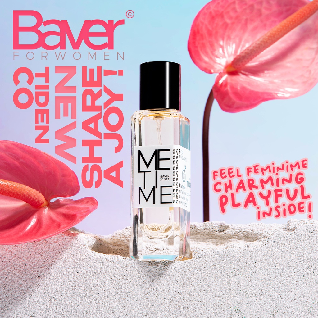 SPECIAL EDITION | NEW Baver Series-Tiden.co Perfume | ME TIME | Parfum Wanita