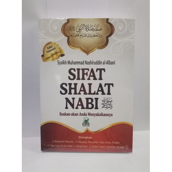 Buku SIFAT SHALAT NABI - Nashiruddin Al Albani - Tuntunan Salat yg Benar dan Lengkap