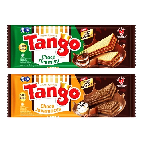 

Tango Wafer Choco Series Choco Tiramisu/Choco Javamocca 110gr