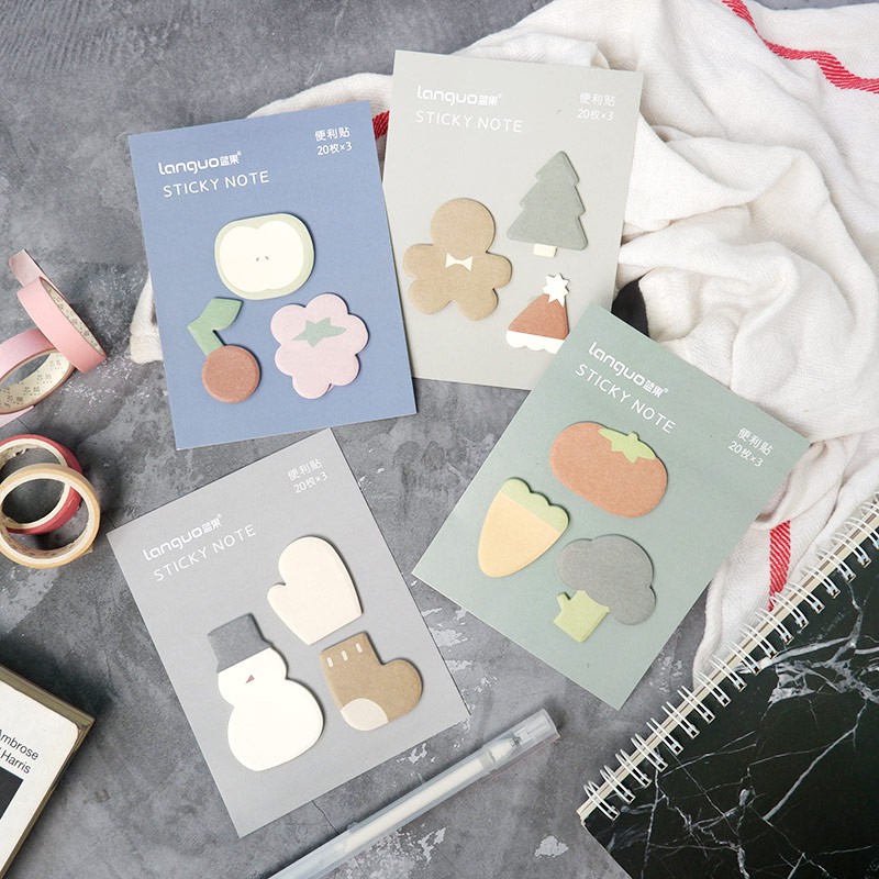 

Winter Things Mini Sticky Notes Set - Catatan Tempel / Kertas Memo