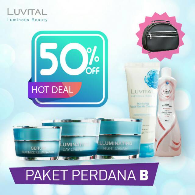 Paket Perdana B Luvital Special Price menyambut Hari Kemerdekaan