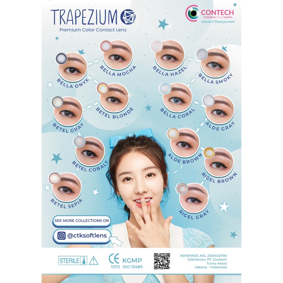 SOFTLENS TRAPEZIUM NORMAL BARU DARI CTK