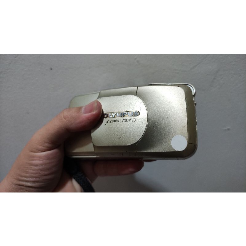 Kamera analog olympus mju zoom 70 camera pocket film bukan nikon kodak canon minolta ricoh