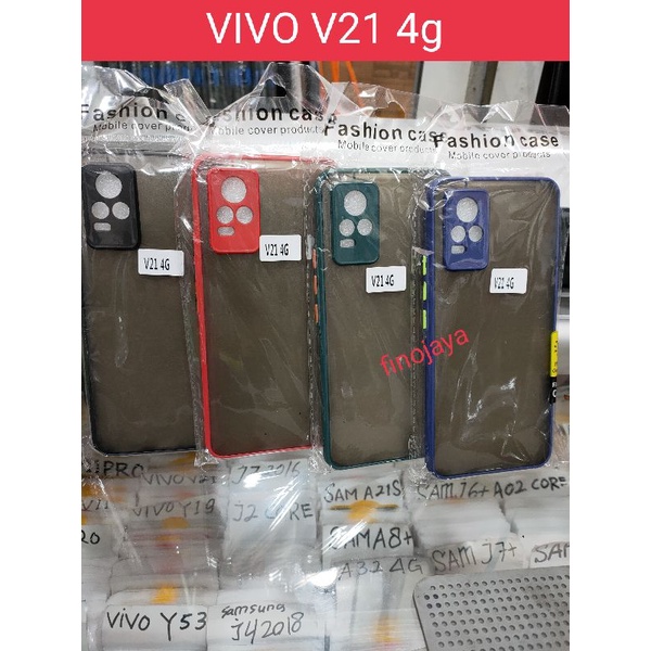 Case Aero My Choice Vivo V21 4g Silikon Dove pelindung Camera