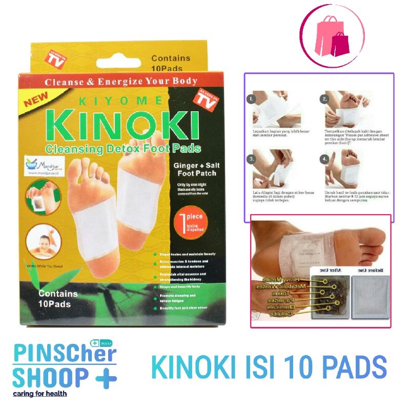 Plester Kinoki Gold isi 10 Pcs