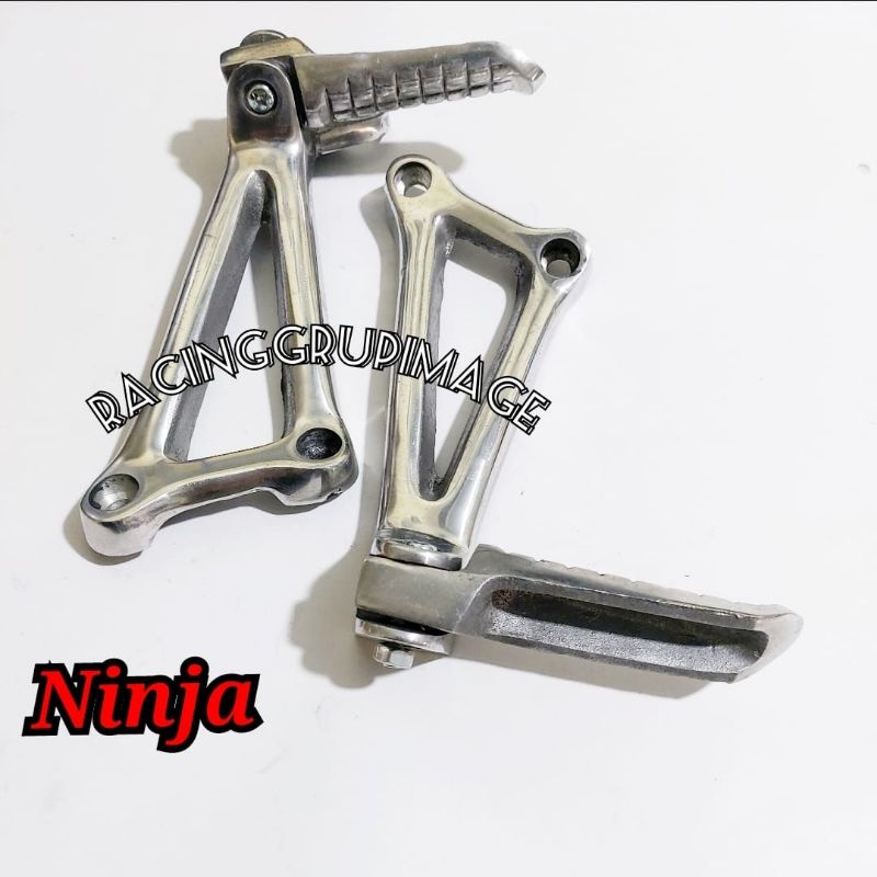 postep footstep belakang ninja rr pnp honda cb gl megapro tiger set pijakan kaki