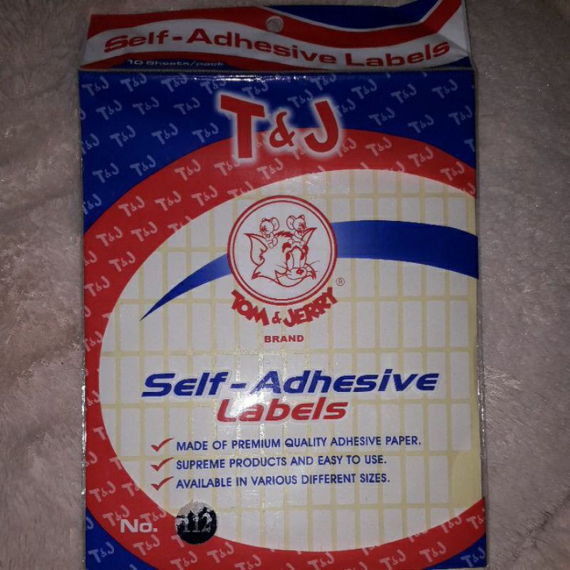 

self adhesive labels