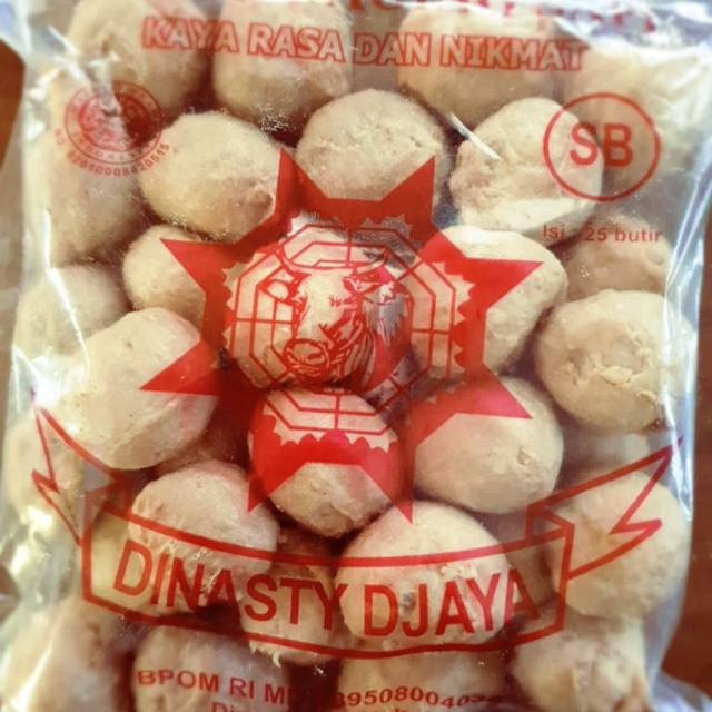 

Bakso sapi kemasan SB "dinasty djaya