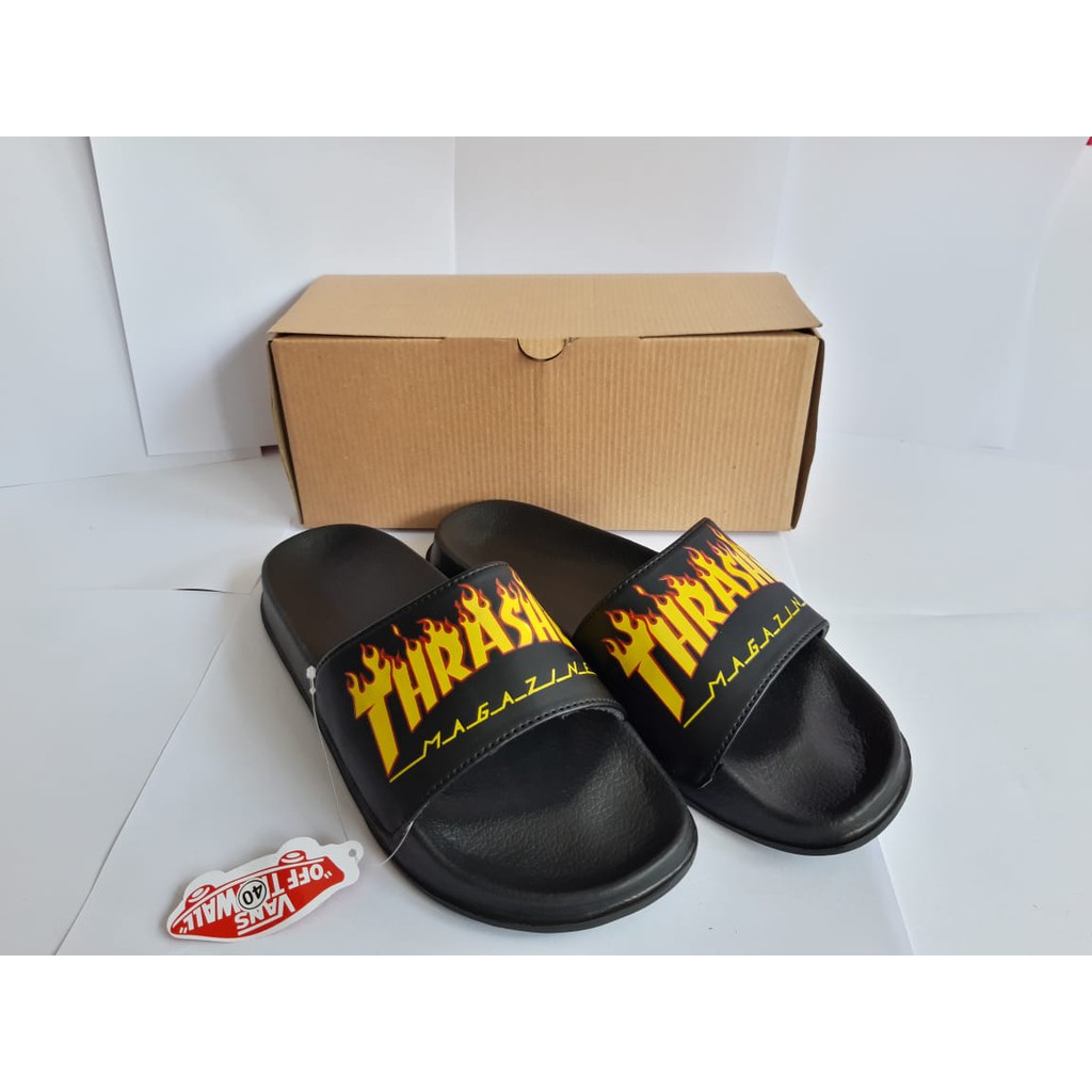 Sandal Vans Thrasher Pria Wanita Murah Sendal Pria Berkualitas Murah Sendal Sport Sandal Impor