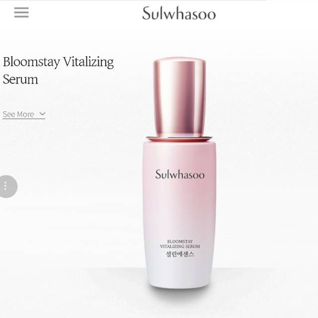 Sulwhasoo Bloomstay  Vitalizing Serum