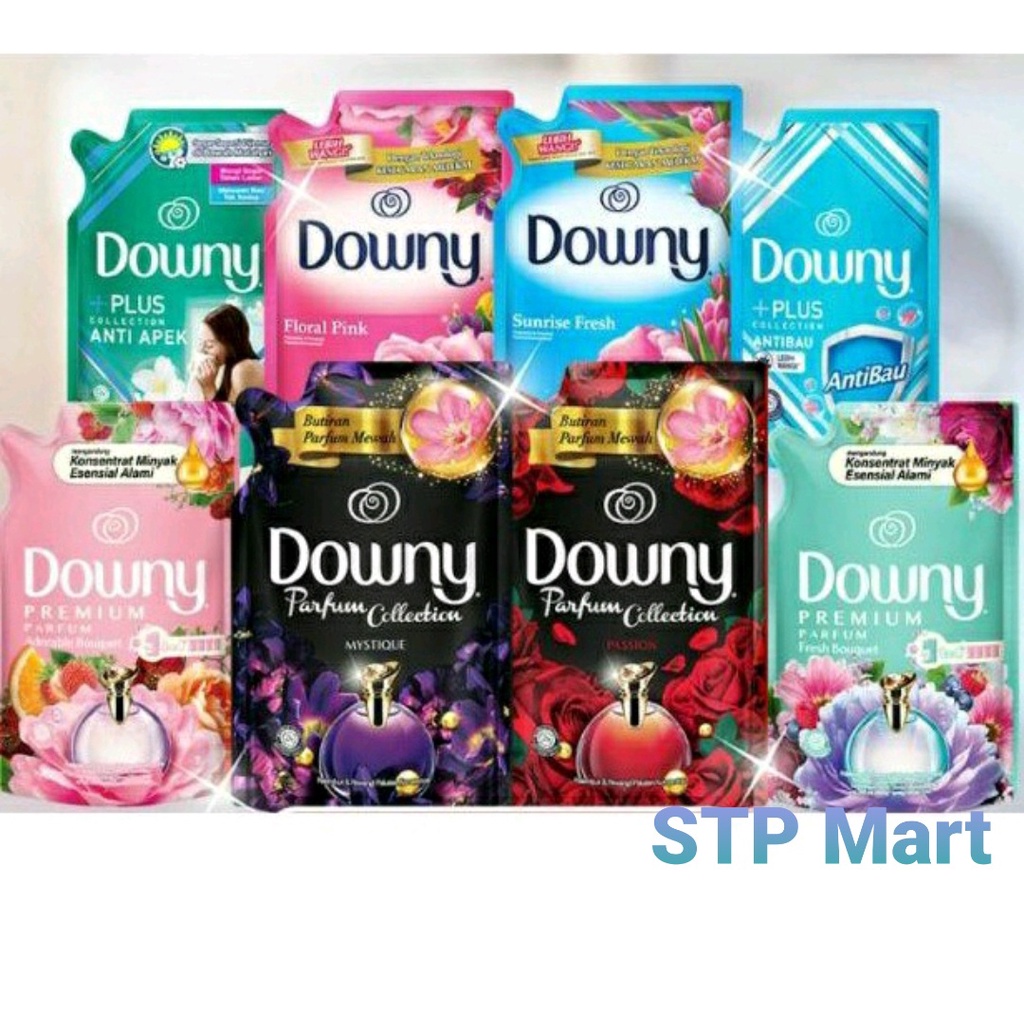 DOWNY PEWANGI DAN PELEMBUT PAKAIAN PARFUM COLLECTION DAN PREMIUM PARFUM 550-680ML / PEWANGI DOWNY / DOWNY UNGU