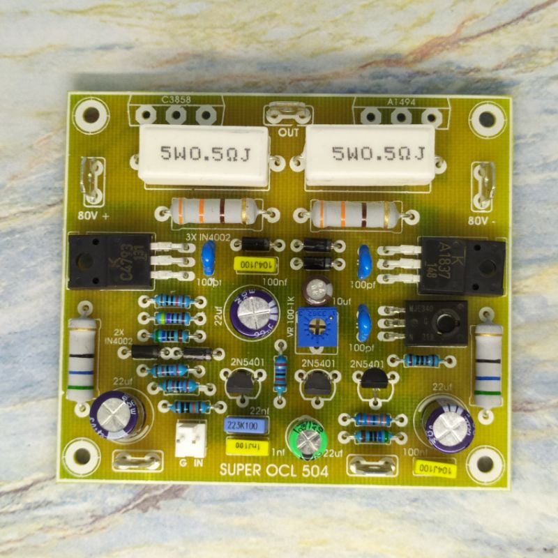 SOCL 504 driver amplifier Fr4 fiber