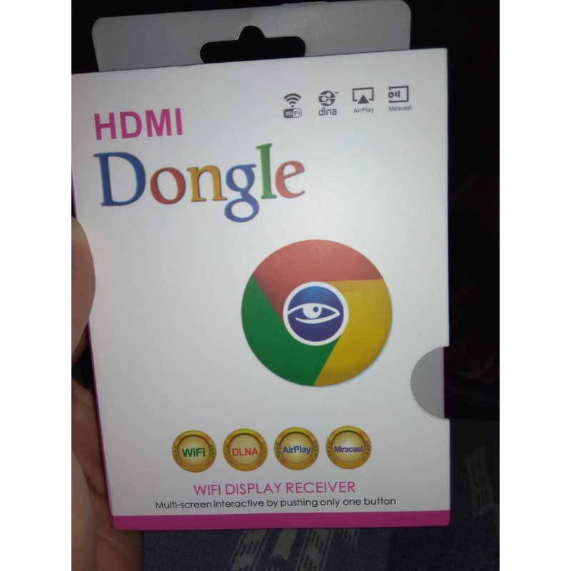 HDMI DONGLE ANYCAST ORIGINAL WIRELESS RECEIVER TV MENGHUBUNGKAN HP KE TV FULL HD 1080PJAMIN ORI JS85