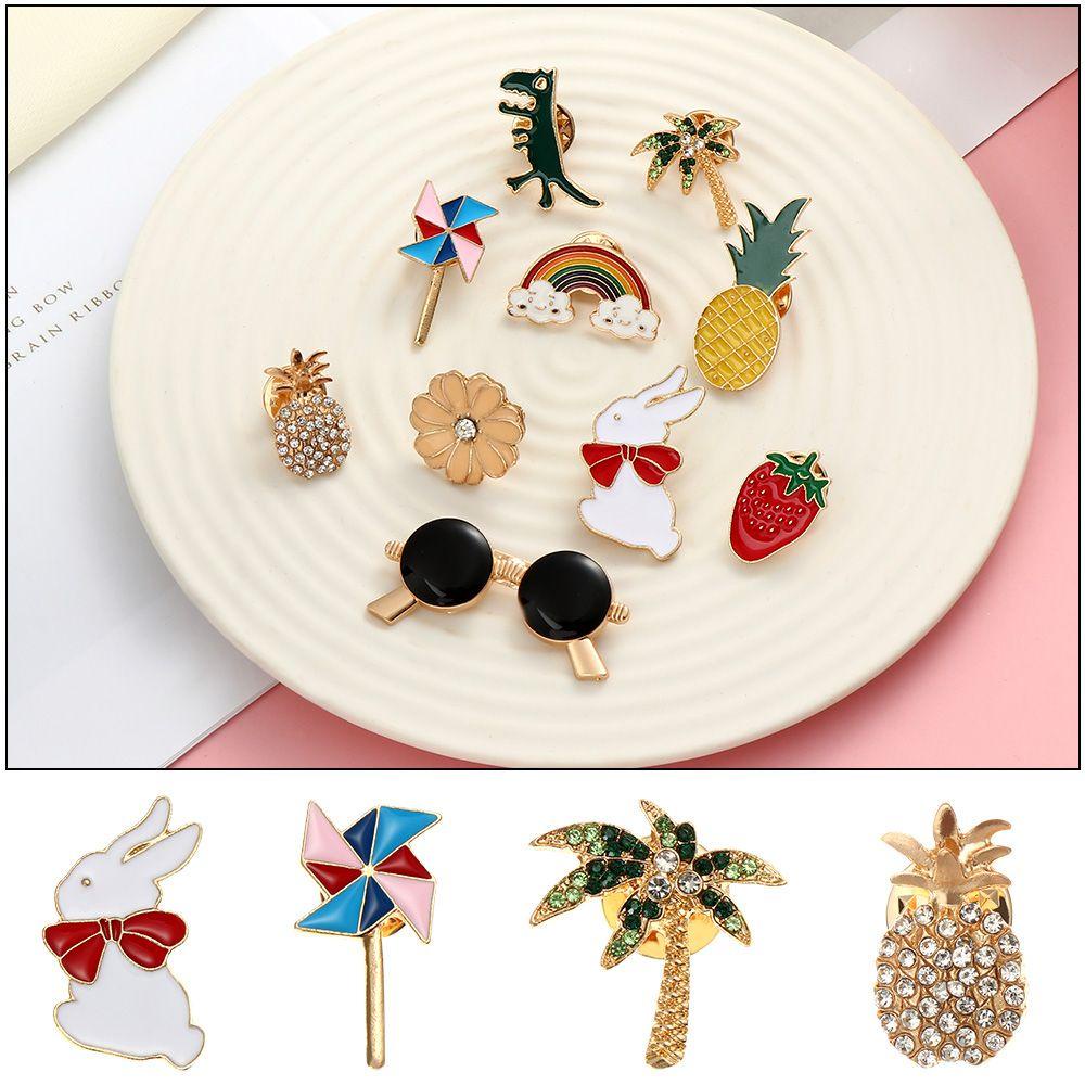 Lily Japan Bros Fashion DIY Dekorasi Bros Enamel Lucu