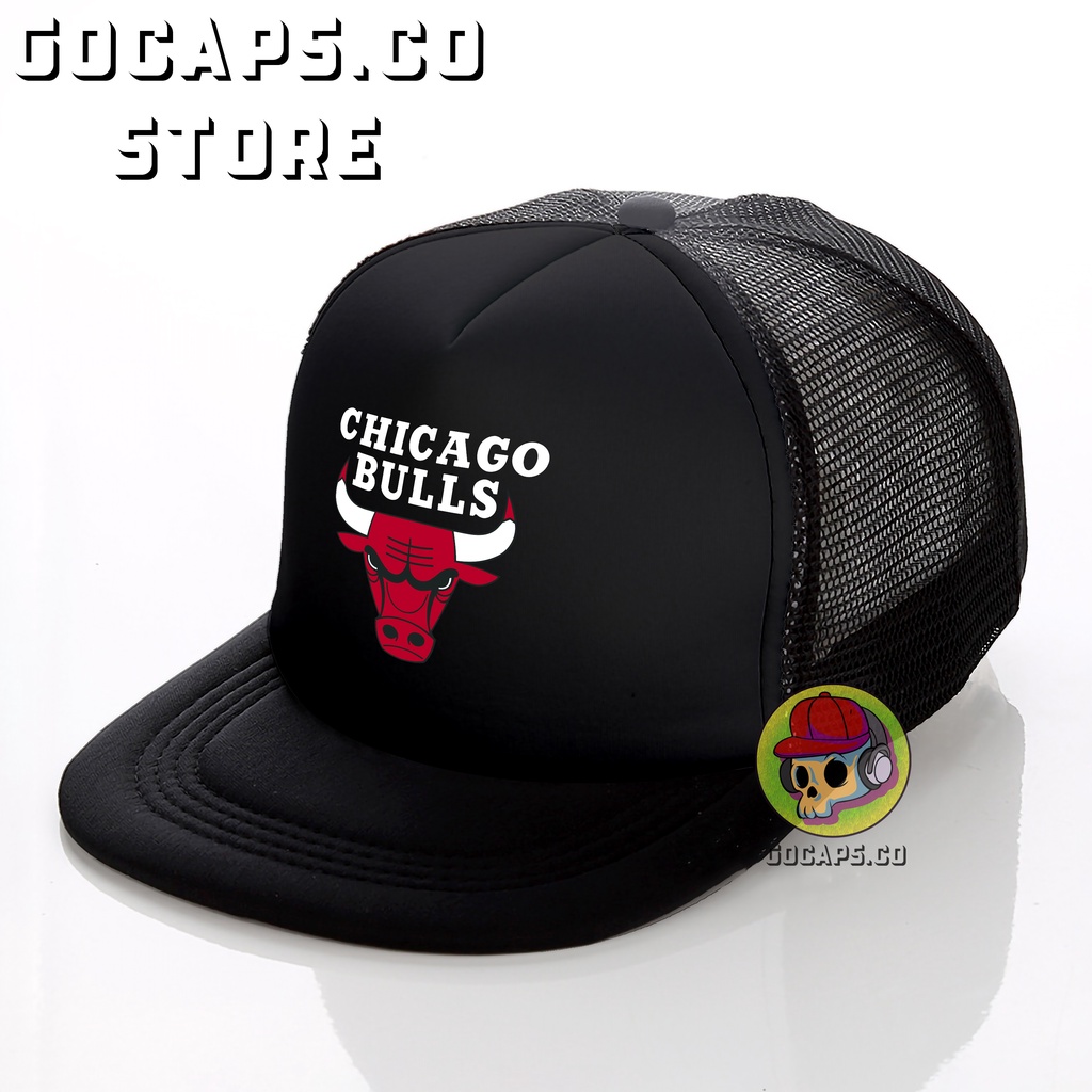 Chicago Bulls / NBA / Topi Basket / Basketball / Topi Jaring / Topi Jaring Distro / Topi Jaring Premium / Topi Jaring Distro Premium / Topi Snapback / Topi Snapback Jaring / Snapback Basket / Gocaps