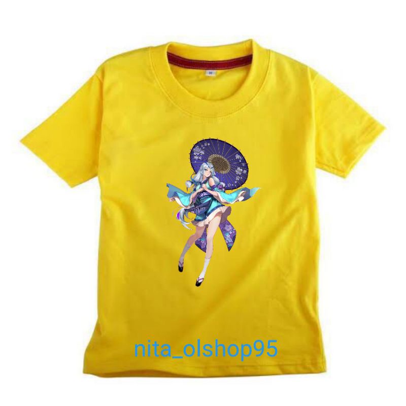 baju anak mobile legends kaos Hero kagura