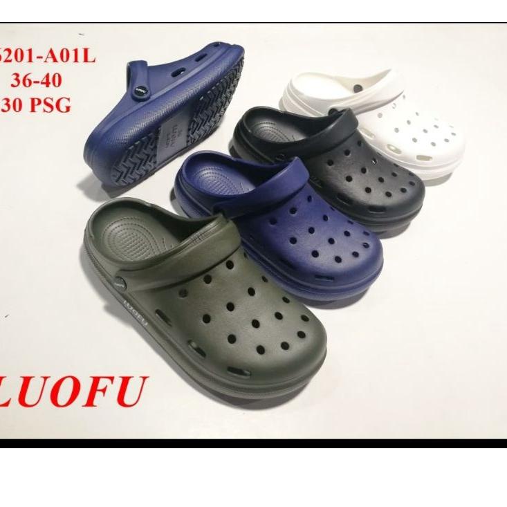 ☀ LUOFU 6201 A01L SANDAL KODOK BAIM ☄