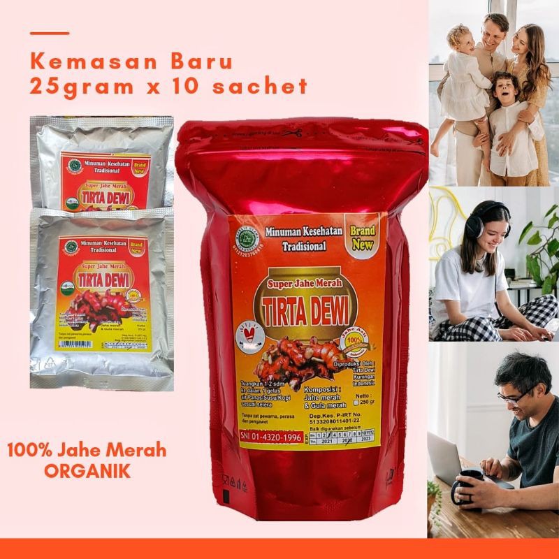 

Super Jahe Merah TIRTA DEWI 250gr (sachet)