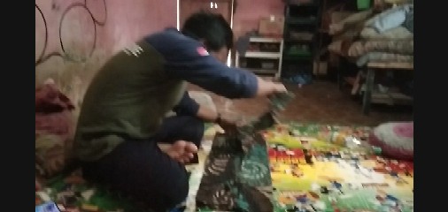 Couple Hem Gamis Famili Batik Keluarga,sarimbit Ibu Ayah Dan Anak,baju Couple Batik Murah Seragam