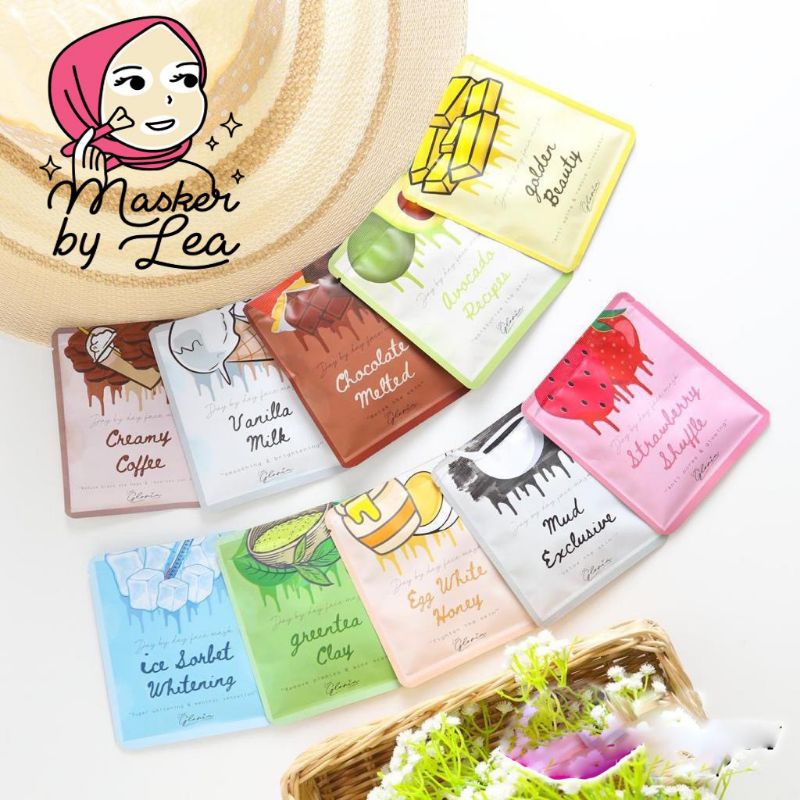 Masker By Lea Gloria 20 gram Masker Wajah Organik BPOM Ready Original