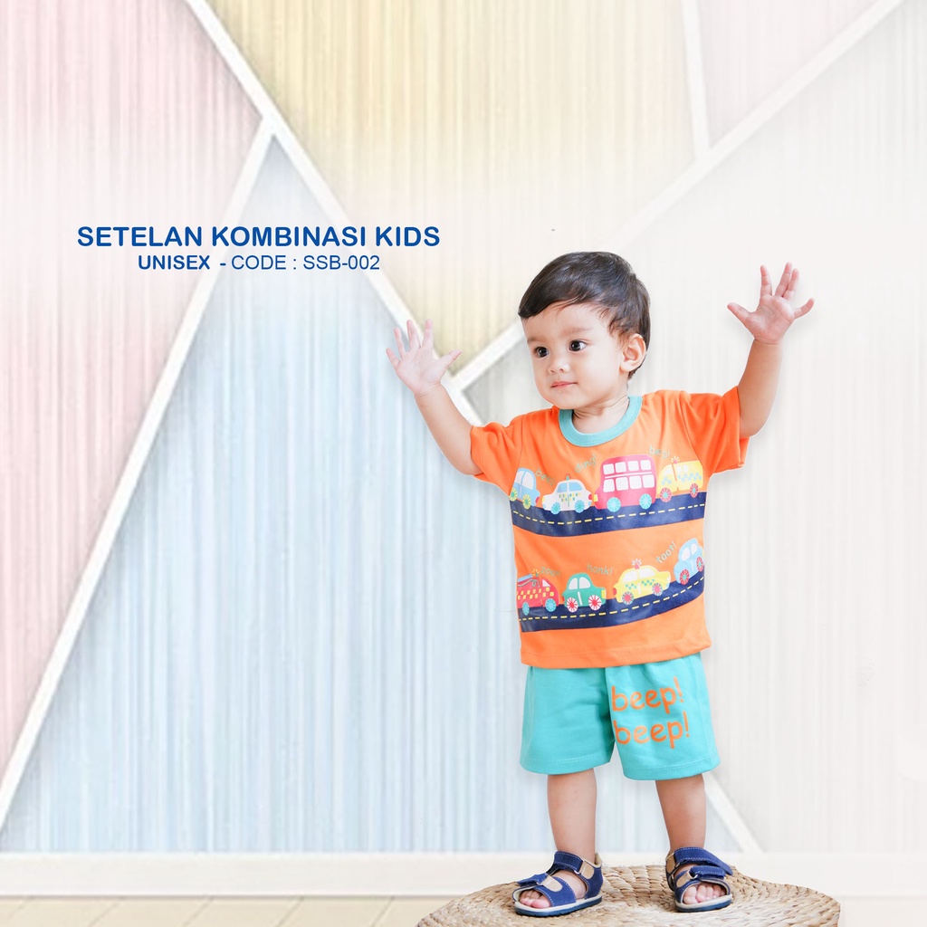 GUMKIDS SETELAN BAJU ANAK LAKI PEREMPUAN KOMBINASI / SET BAJU ANAK