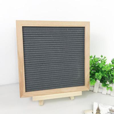 Letter Board - Papan Nama Bayi - Felt Letter Board - Papan Tulis Custom - Letter Board Kekinian SmileGirl 25x25-Grey background