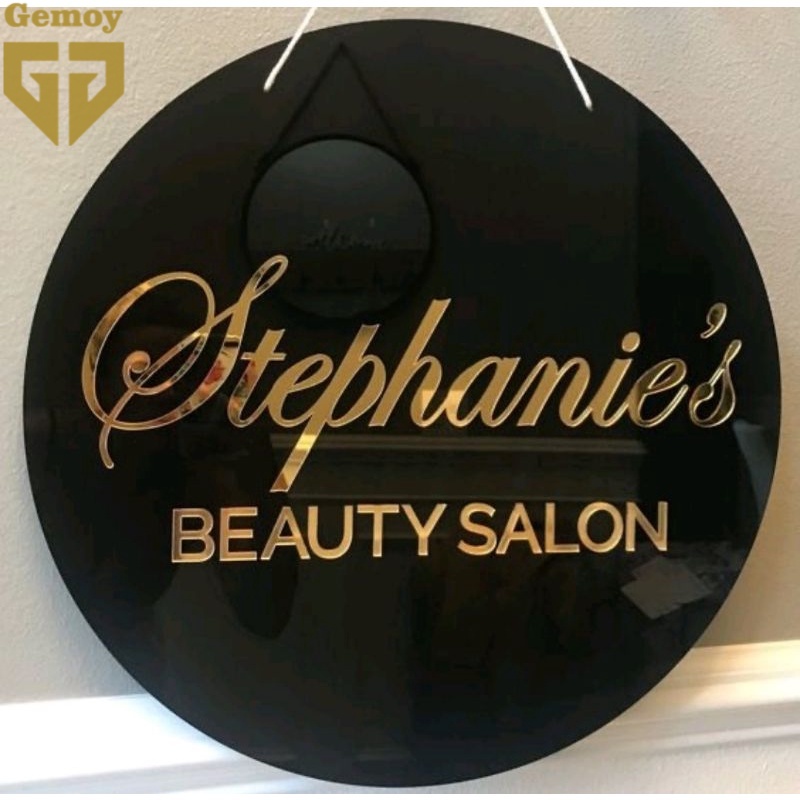 ACRYLIC PAPAN USAHA, AKRILIK NOMER LOGO USAHA CUSTOM, LOGO BISNIS.