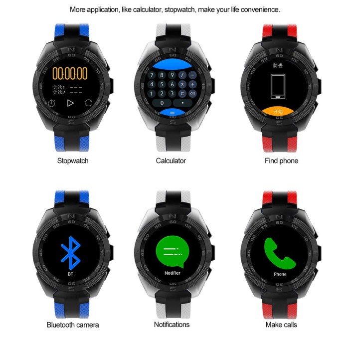 Sporty Smartwatch Jam Tangan Heart Rate Calorie Pedometer G5 Black 2