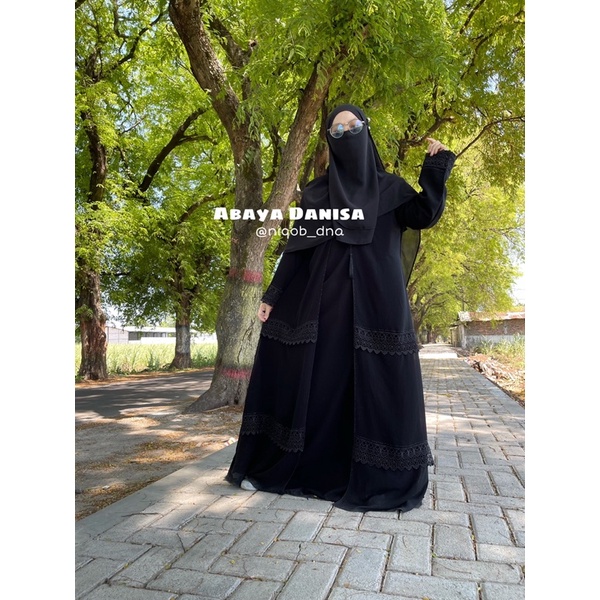 Abaya Bassic Abaya Hitam Jetblack Dress Hitam Masturoh Abaya Temboro Gamis Hitam Abaya Outer Terbaru DANISA